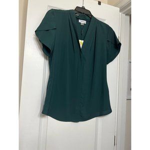 Calvin Klein Hunter Green Shirt Size M NWT